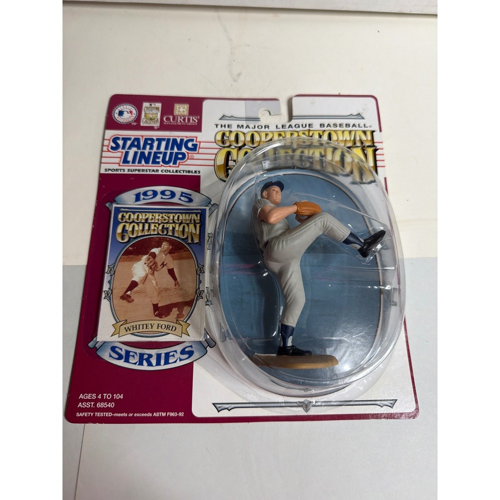 1995 Starting Lineup Whitey Ford Cooperstown Collection New York Yankees Kenner